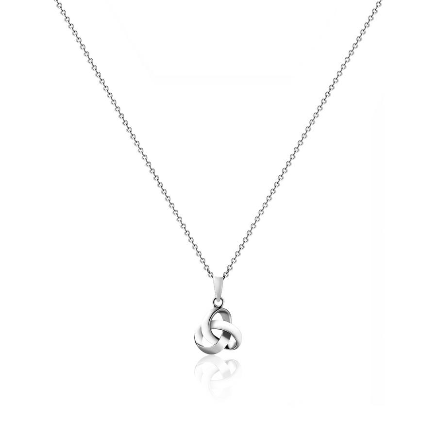 Sterling Silver Knot Necklace