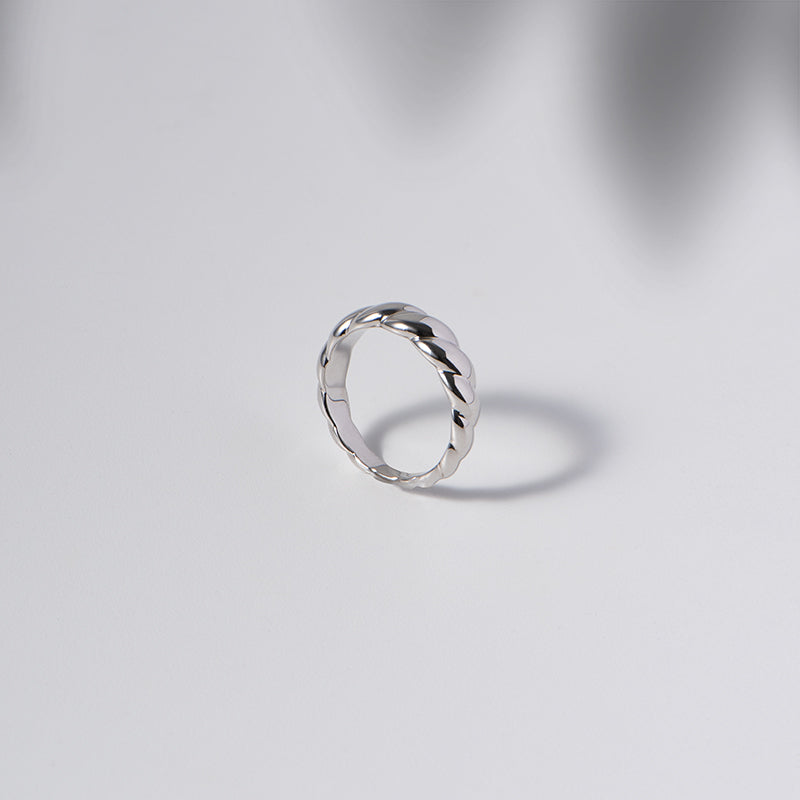 Sterling Silver Twisted Ring