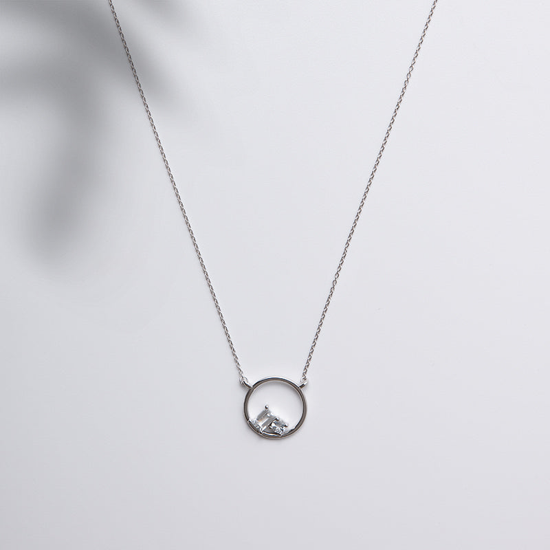 Sterling Silver Circle of Harmony Necklace