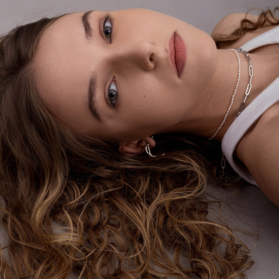 Sterling Silver Link Necklace