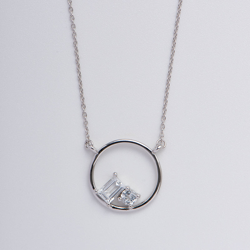 Sterling Silver Circle of Harmony Necklace