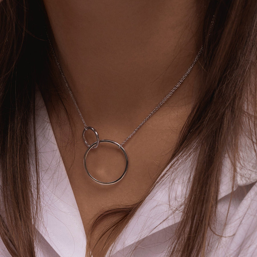 Sterling Silver Circle of Life Necklace