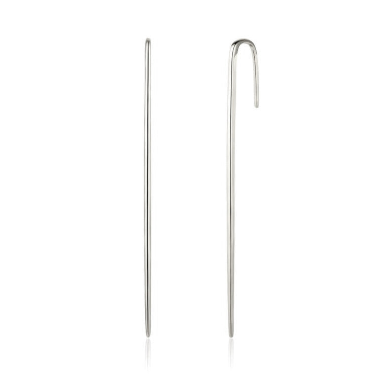 Sterling Silver Ear Pin