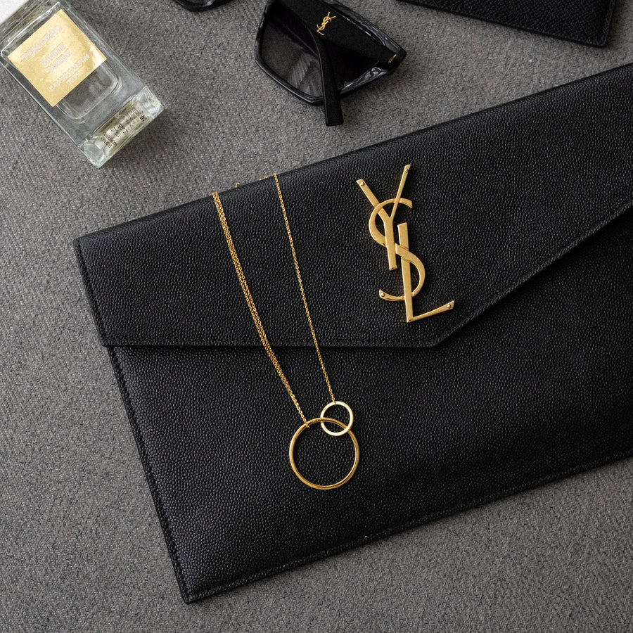 18K Gold Vermeil Circle of Life Necklace