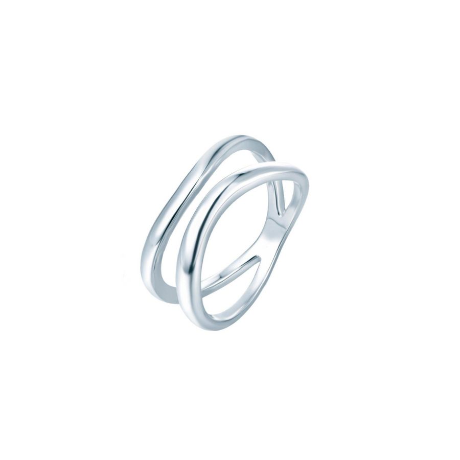 Sterling Silver Layered Ring