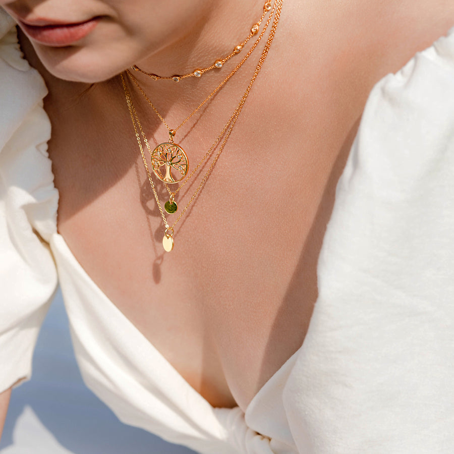 18K Gold Vermeil Layered Necklace