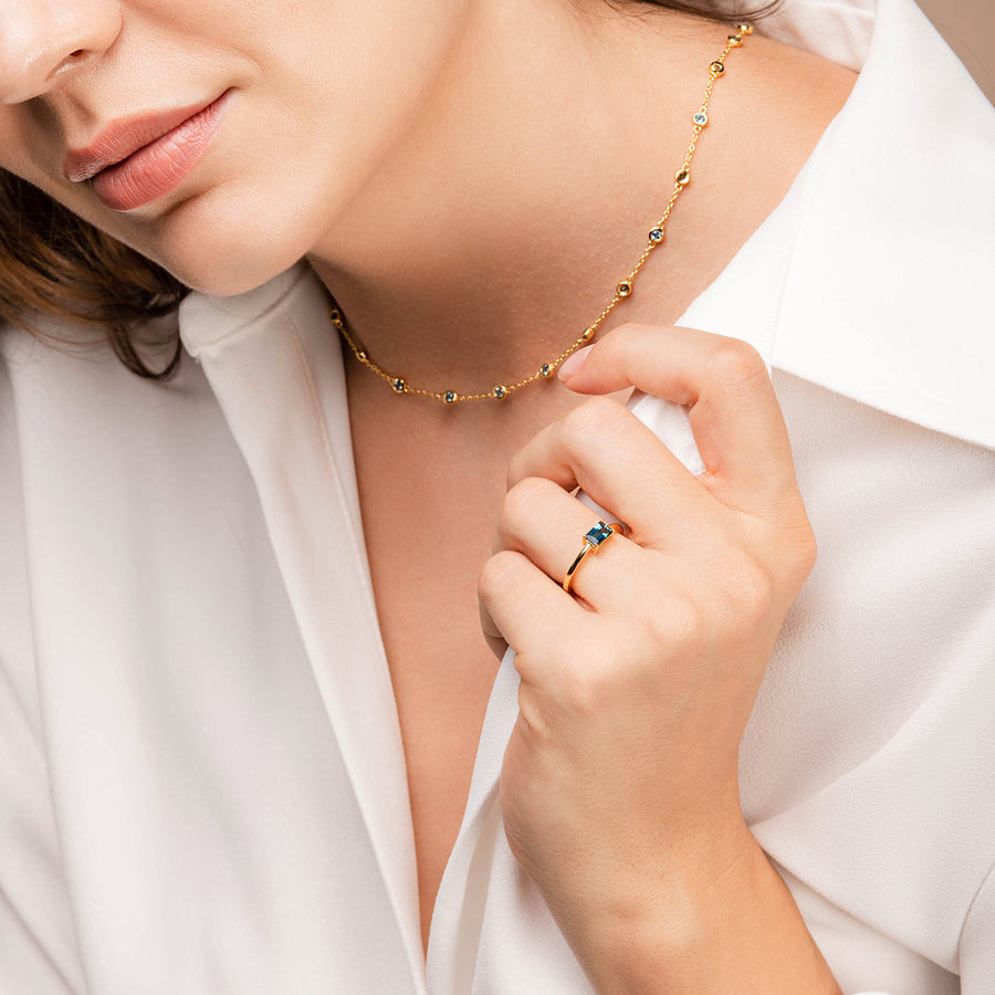 Gold vermeil deals ring