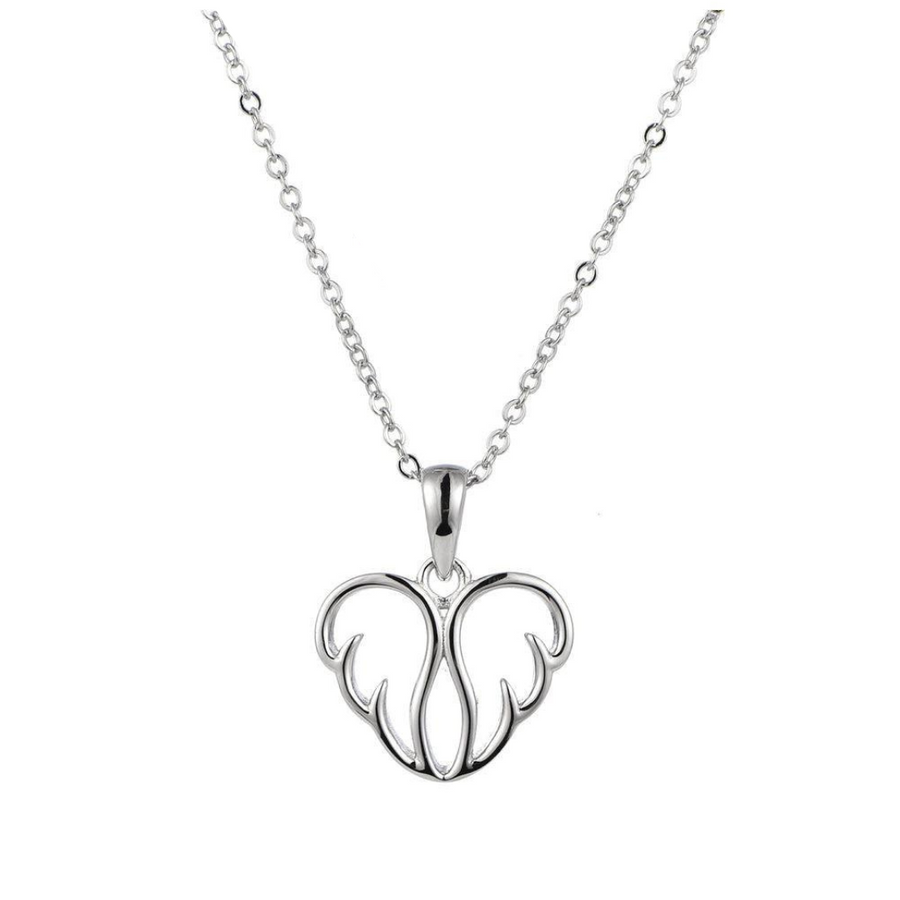 Sterling Silver Angel Wings Necklace