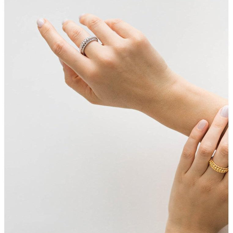 Sterling Silver Bubble Ring