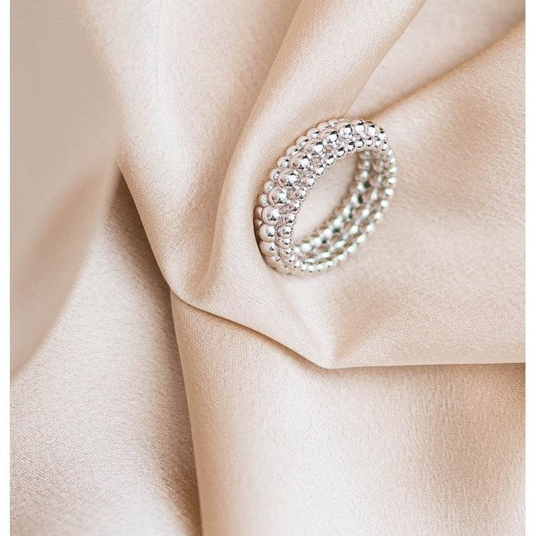 Sterling Silver Bubble Ring