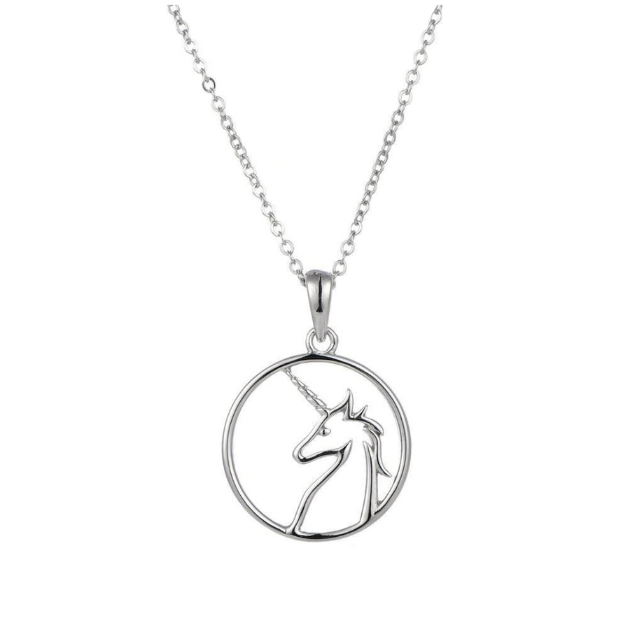 Sterling Silver Unicorn Necklace