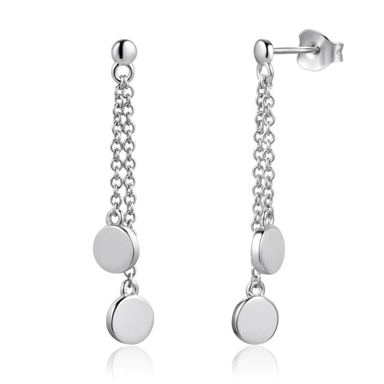 Sterling Silver Dangling Earrings