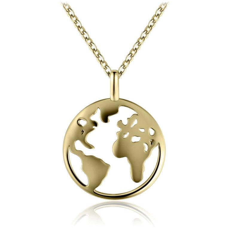 18K Gold Vermeil Globetrotter Necklace