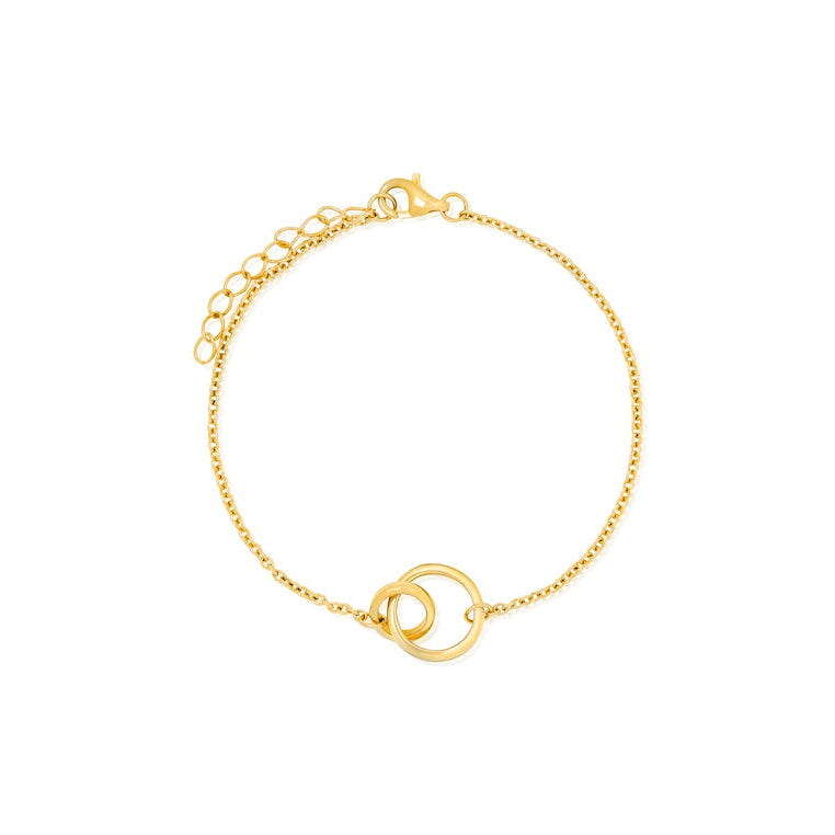 18K Gold Vermeil Circle of Life Bracelet