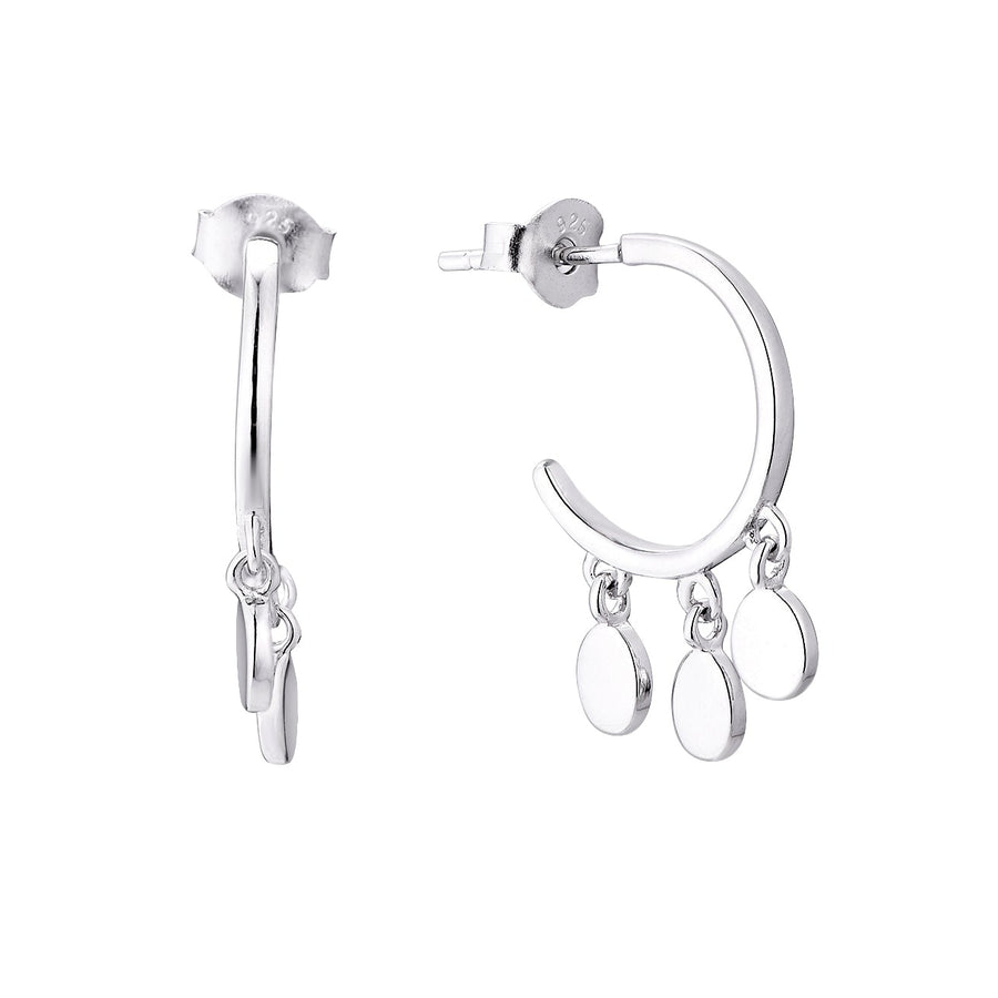 Sterling Silver Dangling Earrings