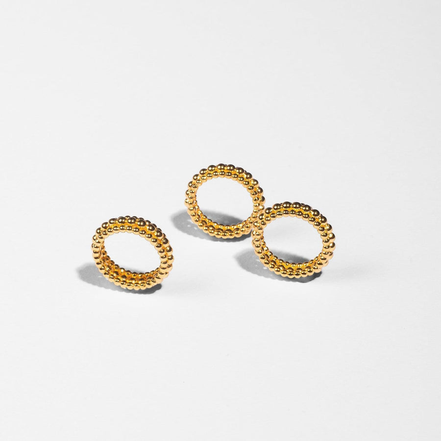 18K Gold Vermeil Bubble Ring