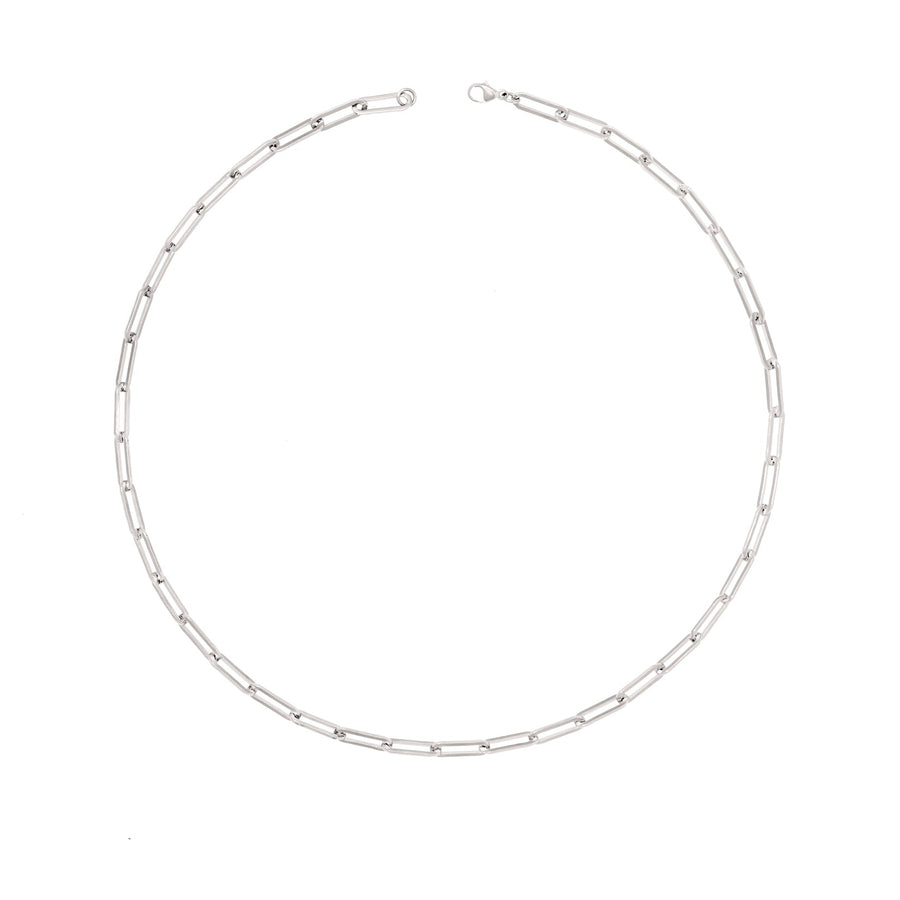 Sterling Silver Link Necklace