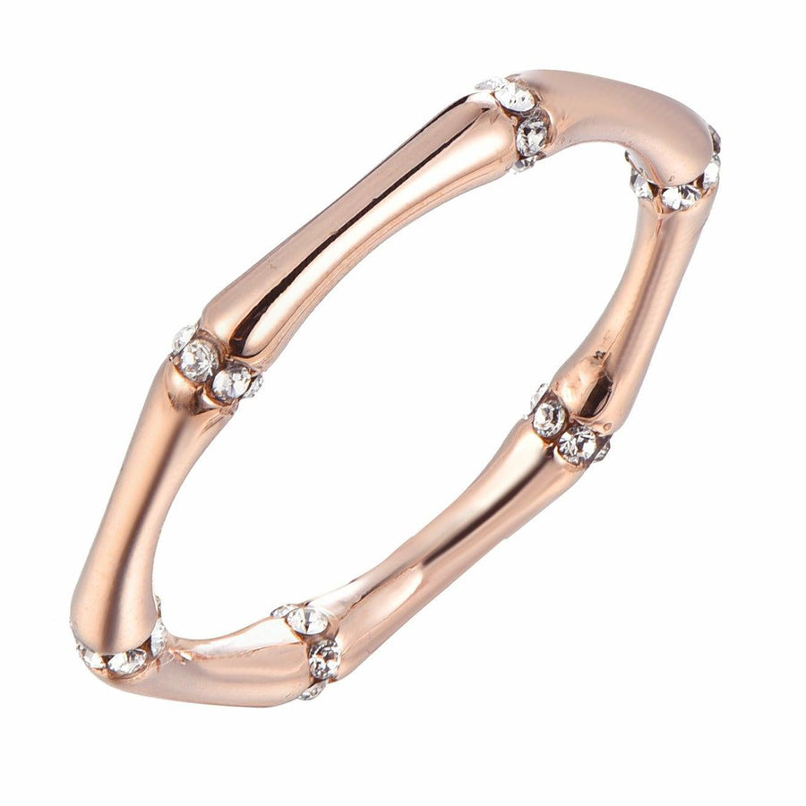 18K Rose Gold Vermeil Ring with Natural Topaz